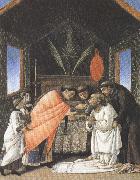 Sandro Botticelli The Last Communion of St jerome (mk36) painting
